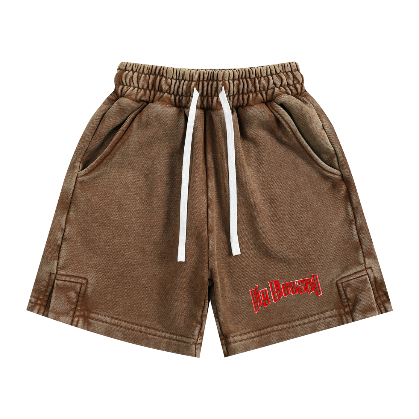 "Kids Reap What You Sow" Snow Washed Shorts