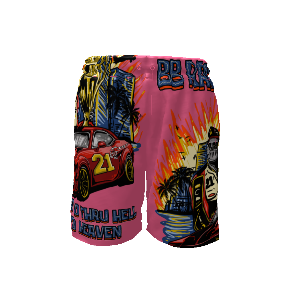 BB Racing Team Basketball Shorts MOQ1 Delivery days 5 Big Blessed Clothing LLC