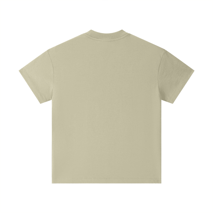 Kids Big Blessed Island Heavyweight 305G Earth Tone FOG 100% Cotton T-Shirt