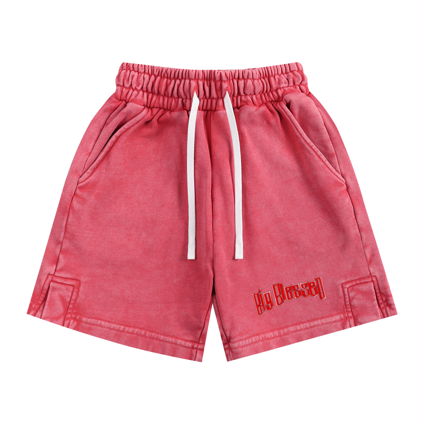 "Kids Reap What You Sow" Snow Washed Shorts