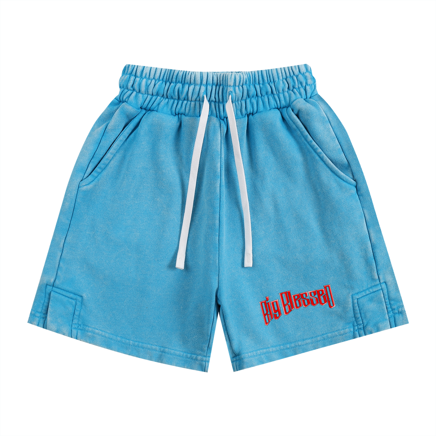 "Kids Reap What You Sow" Snow Washed Shorts