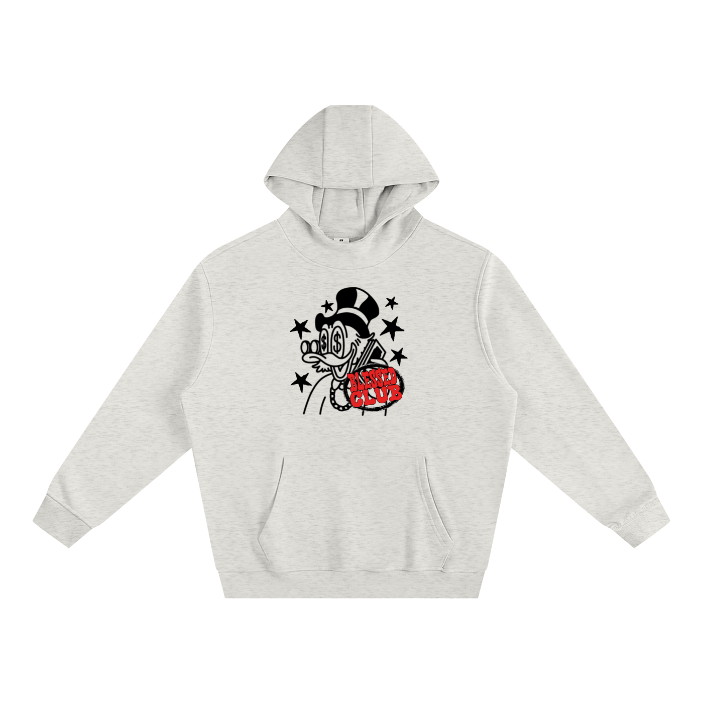 Fleeced High Neck Hoodie