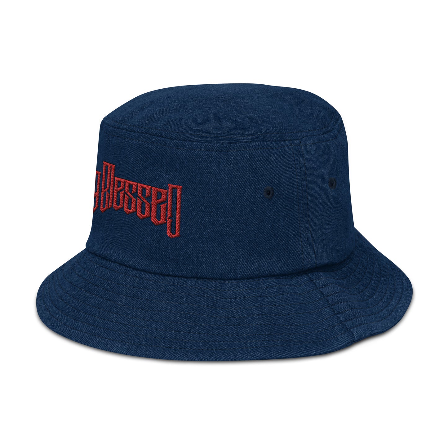 Denim bucket hat