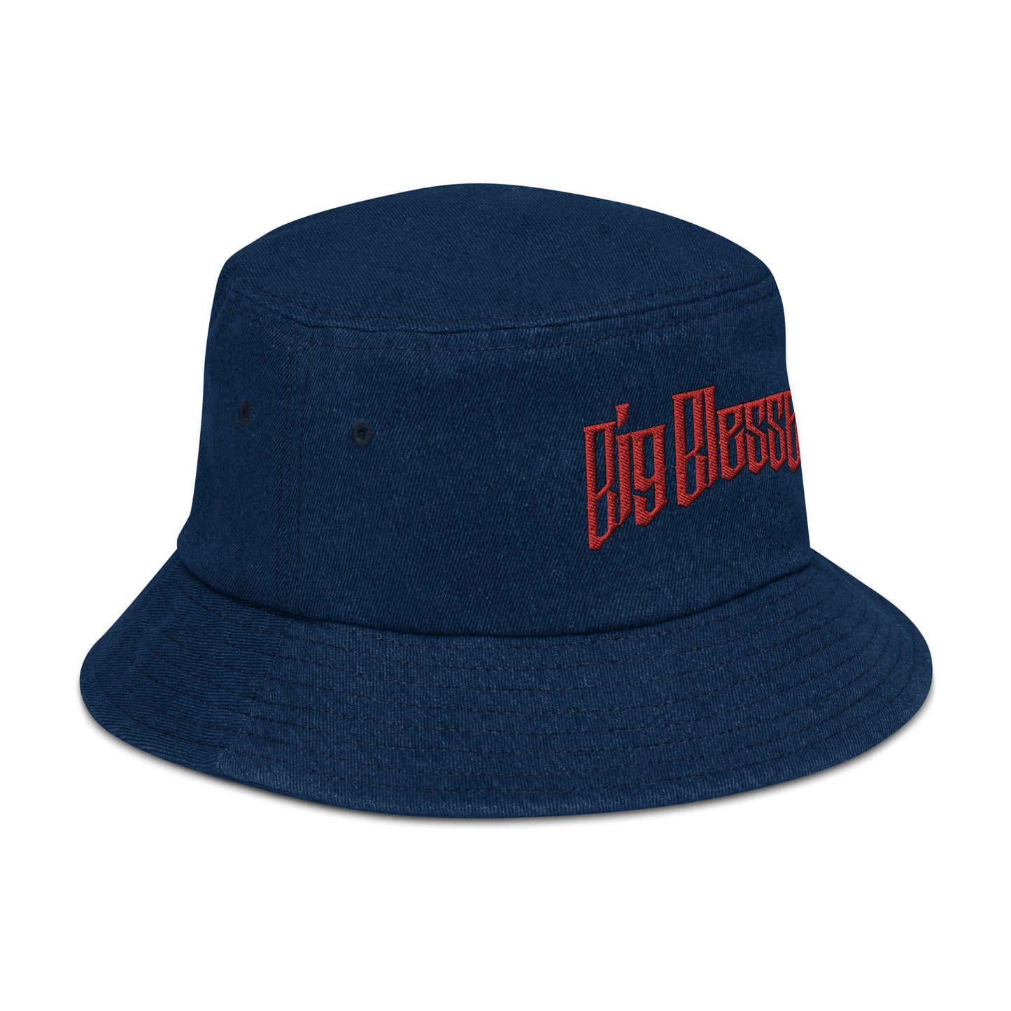 Denim bucket hat