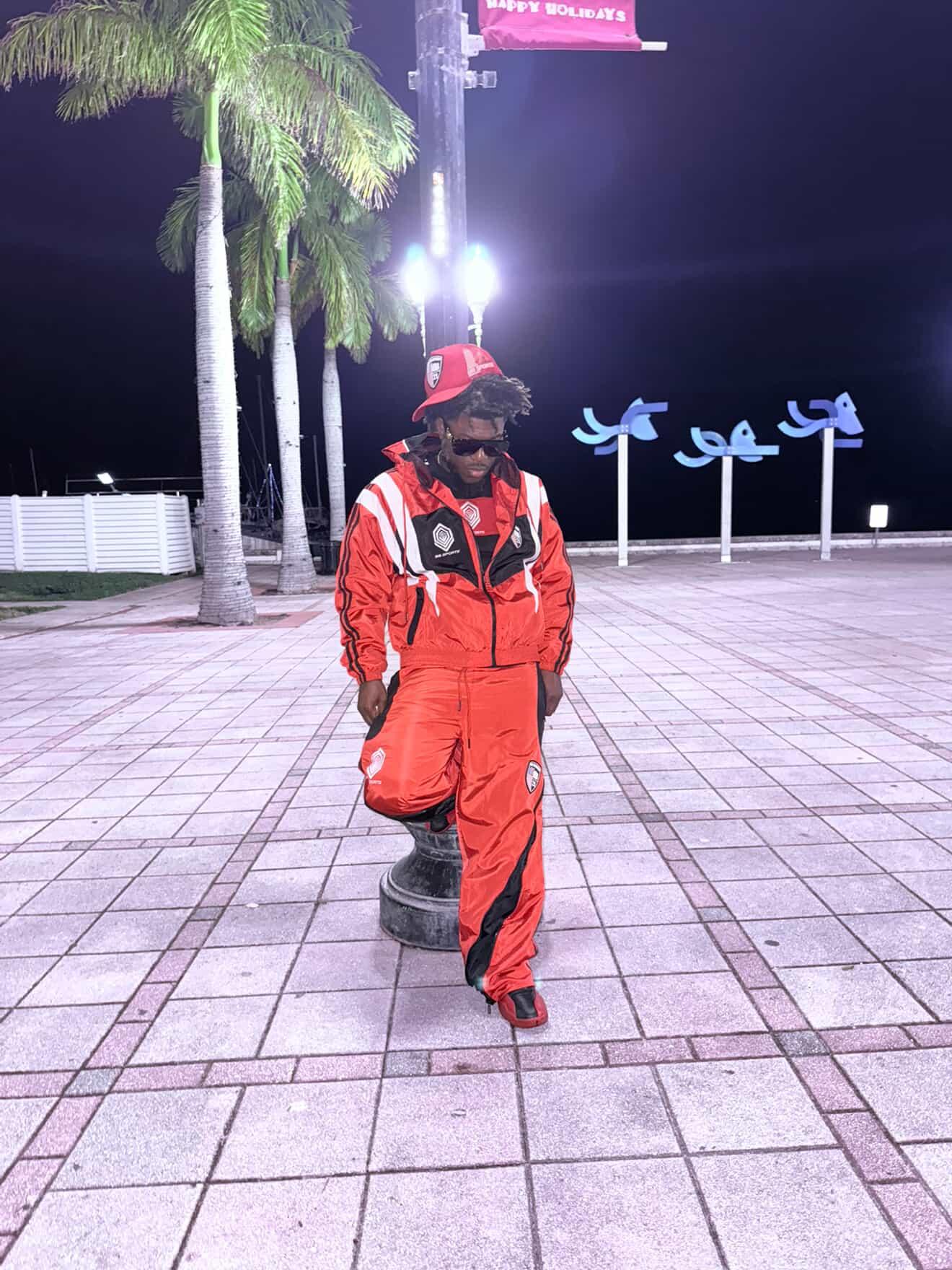 BB Sports windbreaker track suit