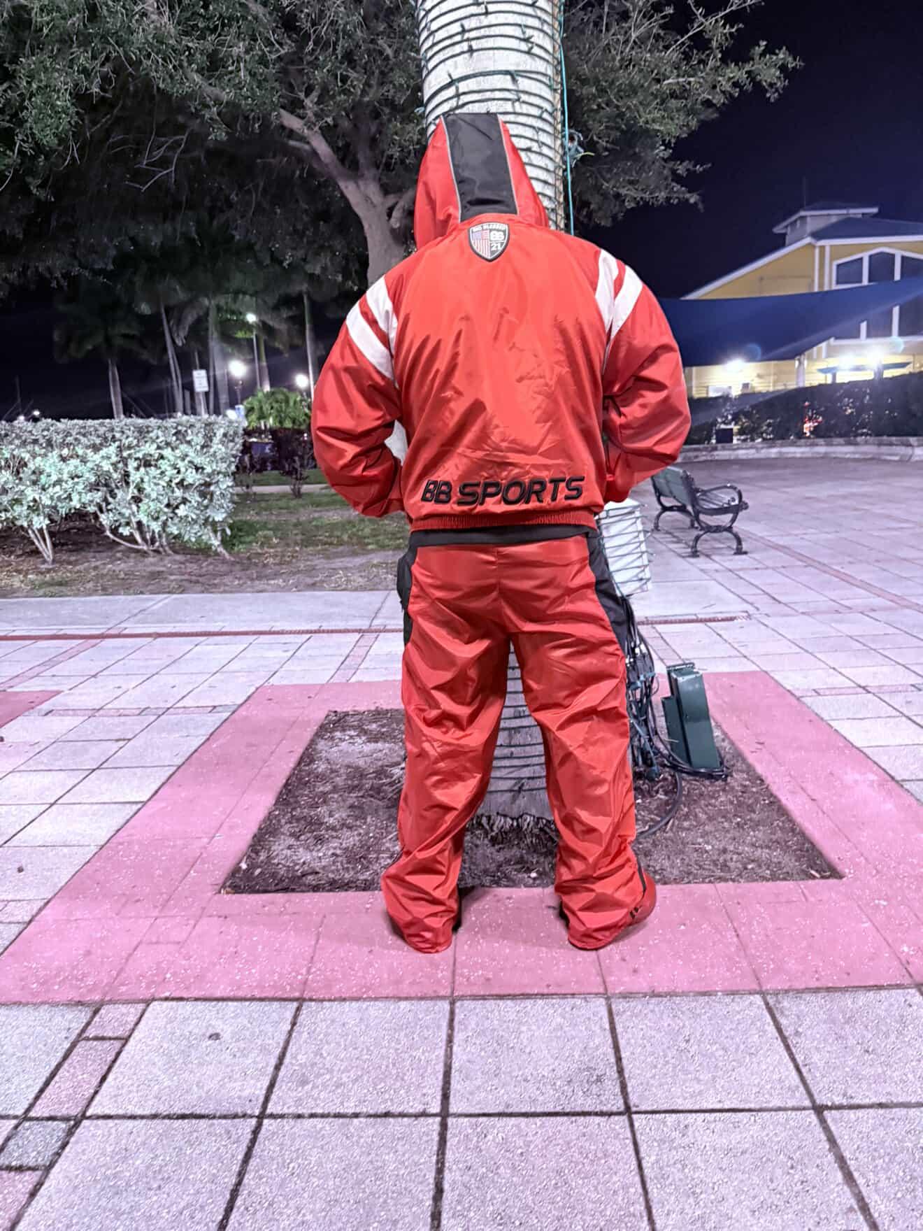 BB Sports windbreaker track suit