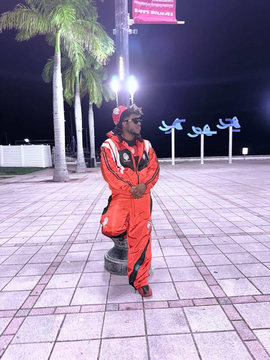 BB Sports windbreaker track suit